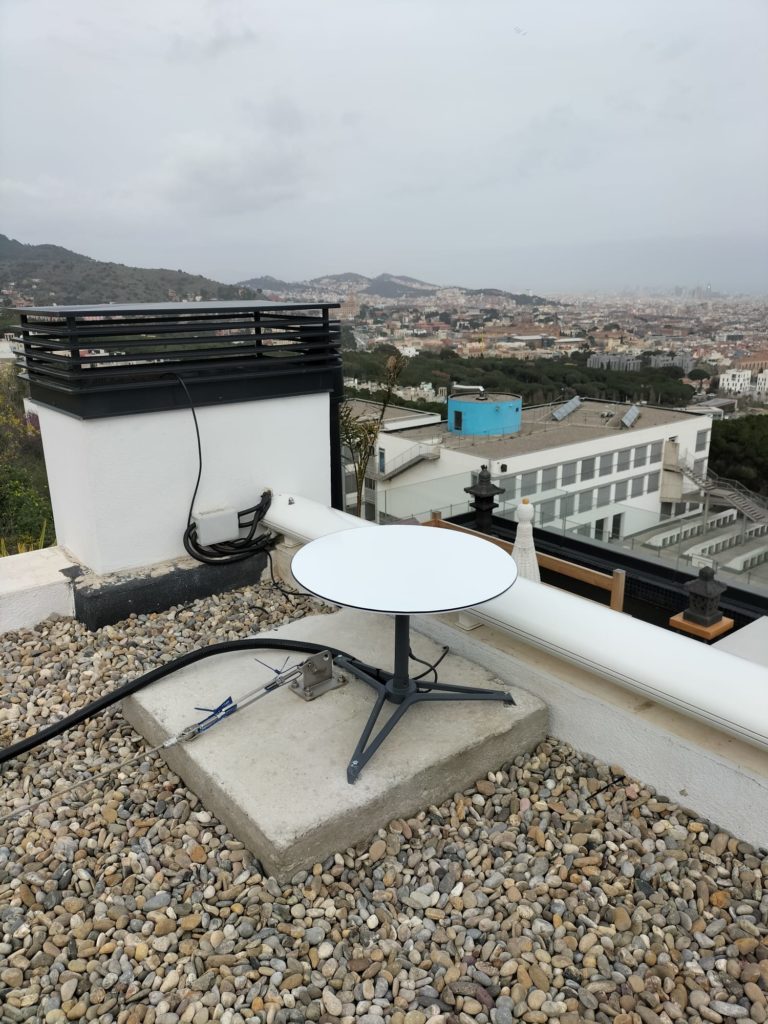 Instalación de antenas en Santa Coloma